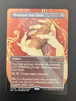 MTG Lorwyn Eclipsed *SPECIAL GUEST* THOUSAND-YEAR ELIXIR NM - Image 1