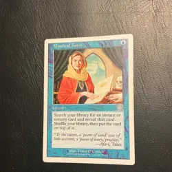 Wizards of the Coast Mystical Tutor Blue Uncommon Instant #83/350 - Image 1