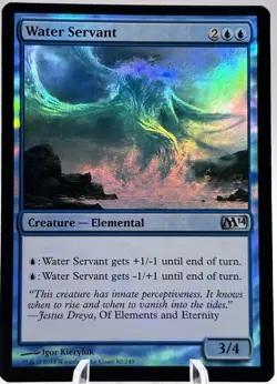 Water Servant 80/249 Foil Core Set 2014 M14 MTG NM - Image 1