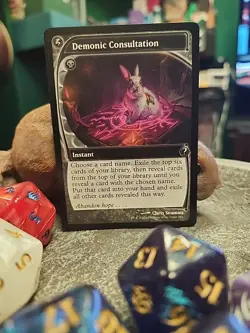 MTG Demonic Consultation - Future sight - Mystery Booster 2 MB2 #181 - Image 1