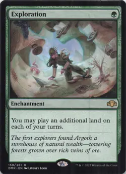Exploration Dominaria Remastered Regular Rare #159 NM MTG - Image 1