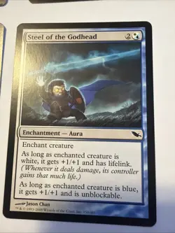 Steel of the Godhead x4 NM Light Play Good ShapeMtg Magic Shadowmoor Returns - Image 4