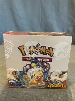 Pokemon TCG Scarlet & Violet Surging Sparks Booster Box Factory Sealed - Image 2