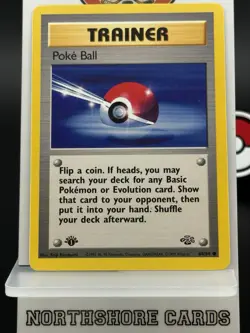 1999 Pokemon 1st Edition - Poke Ball - Jungle Set 64/64 - Unplayed TCG Card! - Image 1