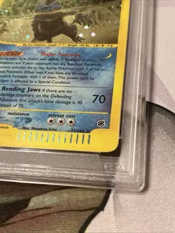 PSA 6 Pokemon Expedition Holo Rare Feraligatr 12/165 EX-MINT! - Image 3