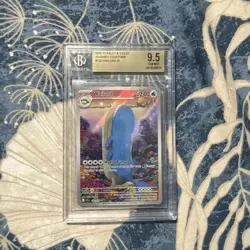 2025 Pokemon Journey Together Wailord IR 162/159 BGS 9.5 💎 Mint Mitsuhiro Arita - Image 1