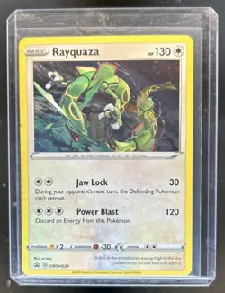 2019-2023 Pokemon SWSH Black Star Promos Rayquaza #SWSH029 - Image 1