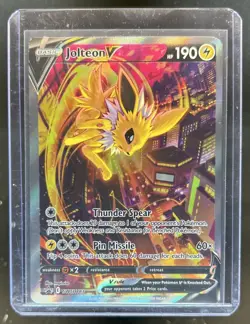 2019-2023 Pokemon SWSH Black Star Promos Jolteon V #SWSH183 - Image 1