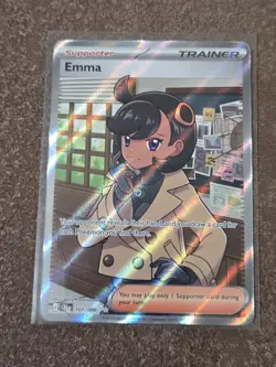 Emma | 107/086 | TCG Pokemon Chaos Rising Trainer Ultra Rare Holo - Image 1