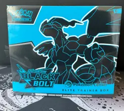 Pokemon Center Exclusive Black Bolt Elite Trainer Box ETB Sealed - Image 1