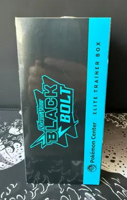 Pokemon Center Exclusive Black Bolt Elite Trainer Box ETB Sealed - Image 5