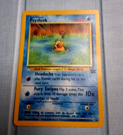 Pokemon Psyduck 20/53 Wotc Black Star Promo NMint Fast Ship - Image 1