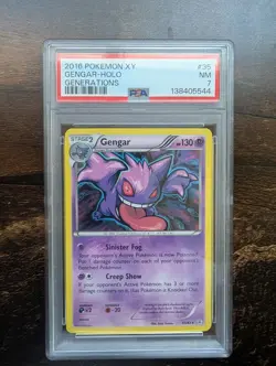 Pokemon TCG Gengar Generations 35/83 PSA 7 - Image 1