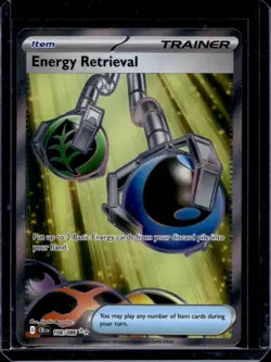 2026 Pokemon Mega Evolution Chaos Rising Energy Retrieval Ultra Rare #108/086 - Image 1