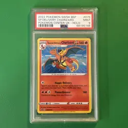 Special Delivery Charizard SWSH075 - Pokemon Center Promo Holo - PSA 9 MINT - Image 1