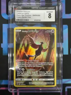 Galarian Articuno Pokemon SWSH282 Promo CGC 8 - Image 1