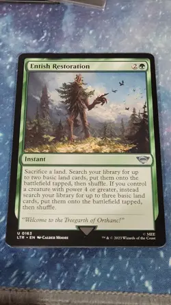 Entish Restoration - PACK FRESH - The Lord of the Rings - MTG - Image 1