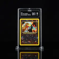 Pokemon TCG Entei Wizards Black Star Promos 34 Holo Promo Promo Graded Tag 9 - Image 1