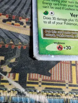 2008 Pokemon DIAMOND & PEARL MAJESTIC DAWN #99 LEAFEON LV.X-HOLO ENGLISH MP-HP - Image 3