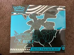Pokemon TCG Black Bolt Elite Trainer Box ETB Factory Sealed - Image 1