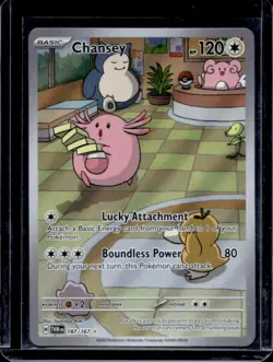 2024 Pokemon Twilight Masquerade Chansey #187/167 - Image 1