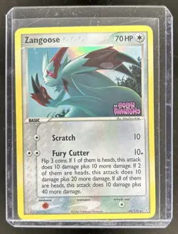 2006 Pokemon EX Holon Phantoms Zangoose Reverse Holo #34/110 - Image 1