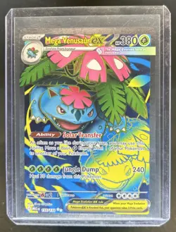 2025 Pokemon Mega Evolution Venusaur ex Ultra Rare #155/132 - Image 1