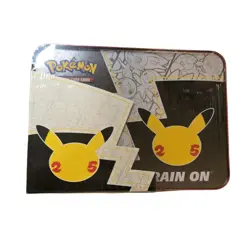 Pokemon Celebrations 25th Anniver. Treasure Chest Lunchbox (FACTORY SEALED) - Image 1
