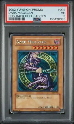 PSA 3 Dark Magician DDS-002 | 2002 Yu-Gi-Oh! Promo DDS-Dark Duel Stories - Image 1