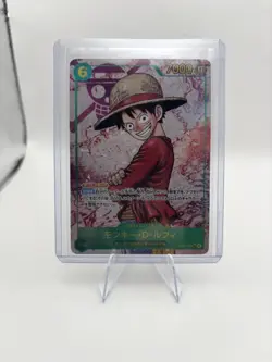 Monkey D. Luffy OP13-118 SEC Carrying on His Will - ONE PIECE Card Game Japanese - Image 1