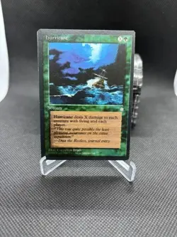 ***HURRICANE MISPRINT***MTG INK/COLOR Magic ICE AGE - Image 1