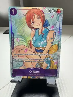 O-Nami OP05-062 SR Full Art - One Piece Illustration Box Vol. 1 PROMO - Image 1