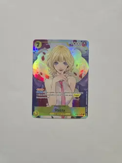 Stussy OP13-110 SR Alternative Art Carrying On His Will One Piece TCG - Image 1