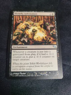 MTG Blowfly Infestation Shadowmoor 58/301 Regular Uncommon - Image 1