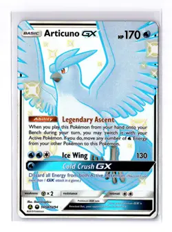 Articuno GX - SV54/SV94 S&M Hidden Fates: Shiny Vault Holo Rare - NM - POKEMON - Image 1