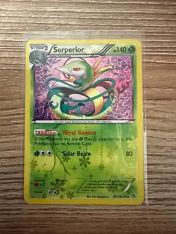 Pokemon Serperior RC3/RC25 Legendary Treasures: Radiant Collection Holo - Image 1