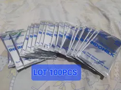 LOT 100 PCS TCG POKEMON INDONESIA INDOMILK STAMPS - Image 1