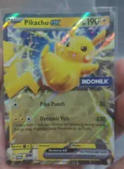 LOT 100 PCS TCG POKEMON INDONESIA INDOMILK STAMPS - Image 5