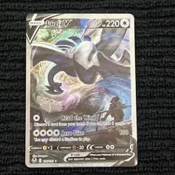 Pokemon TCG Lugia V Alt Art Ultra Rare- 186/195 - Silver Tempest 2022 - Image 1