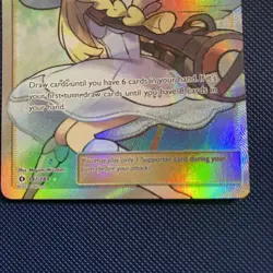 Pokemon TCG Sun & Moon Base Set Full Art Holo Rare Trainer Lillie 147/149 - Image 3