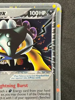 Rocket's Raikou ex 108/107 Pokemon Ex Deoxys -Holo w. Swirls🌀Secret Rare-NP/NM+ - Image 2