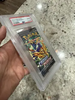 PSA 10 GEM MINT 2023 Pokemon Crown Zenith Foil Pack Authentic Sealed English - Image 3