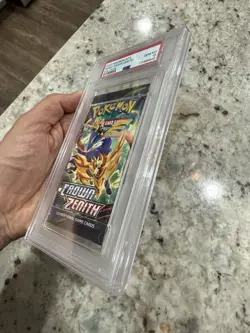 PSA 10 GEM MINT 2023 Pokemon Crown Zenith Foil Pack Authentic Sealed English - Image 4
