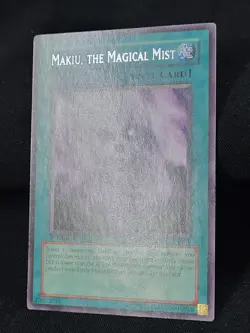 3 x YuGiOh Makiu, the Magical Mist CRMS-EN091 Rare 1st Edition NM - Image 4