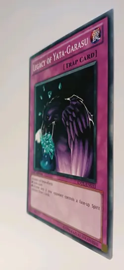 Yugioh NM Legacy of Yata-Garasu 1st Edition SDDL-EN033 - Image 3