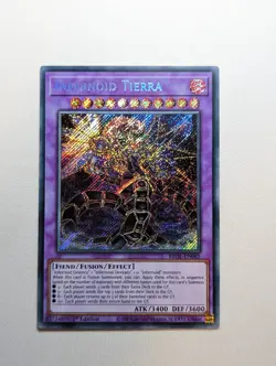 Infernoid Tierra BROL-EN082 Secret Rare 1st Edition YuGiOh TCG Card - Image 1