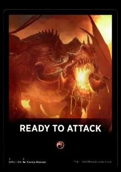 Ready to Attack Theme Card 7 T Dominaria United - Image 1
