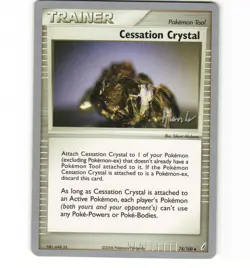 Pokemon Cessation Crystal 74/100 2008 Dylan Lefavour World Championship HP Card - Image 1