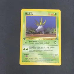 Oddish 58/64 Jungle 1st Edition 1999 Pokemon Card - LP - Image 1