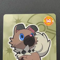 Rockruff Pokemon Card Mega Get Nintendo Bandai Namco Japanese Prize TCG S149-81 - Image 3